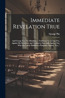Front cover_Immediate Revelation True