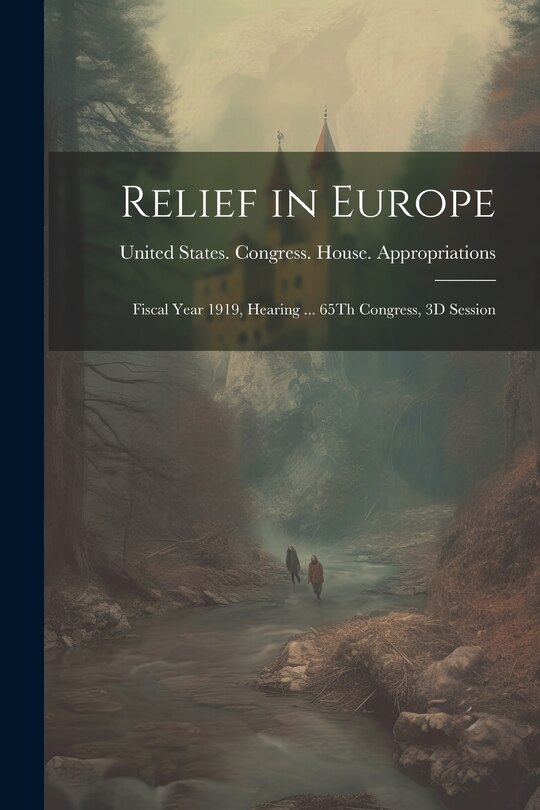 Front cover_Relief in Europe