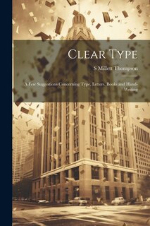 Front cover_Clear Type