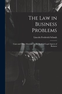 Front cover_The Law in Business Problems