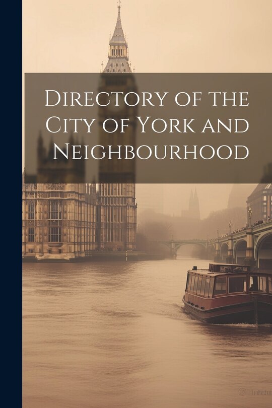Couverture_Directory of the City of York and Neighbourhood
