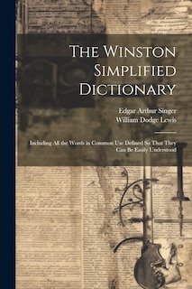 Front cover_The Winston Simplified Dictionary