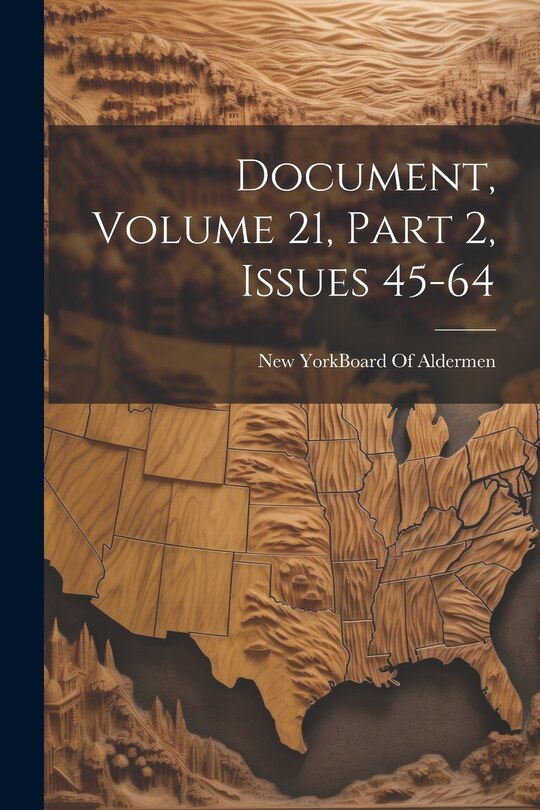 Couverture_Document, Volume 21, part 2, issues 45-64