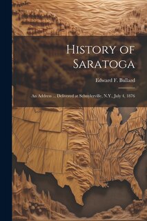 Couverture_History of Saratoga
