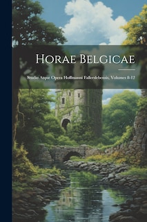 Front cover_Horae Belgicae
