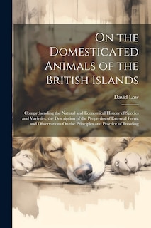 Front cover_On the Domesticated Animals of the British Islands