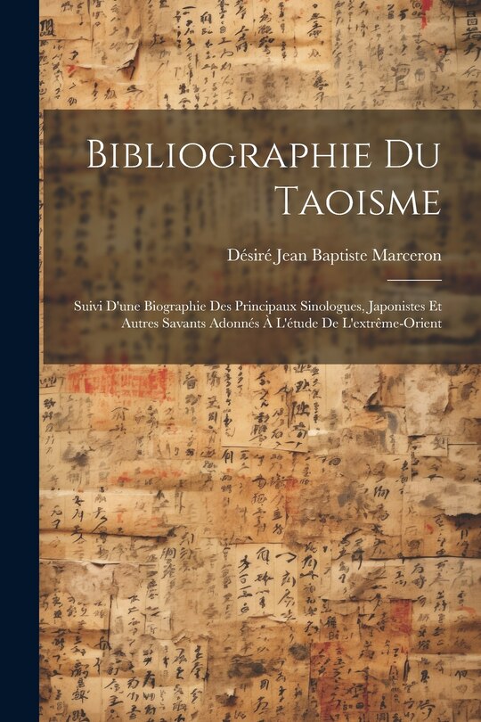 Front cover_Bibliographie Du Taoisme