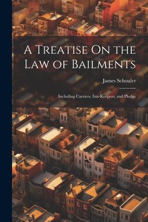 Couverture_A Treatise On the Law of Bailments