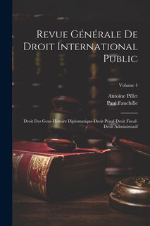 Front cover_Revue Générale De Droit International Public