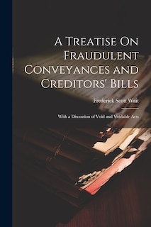 Couverture_A Treatise On Fraudulent Conveyances and Creditors' Bills