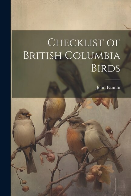 Checklist of British Columbia Birds