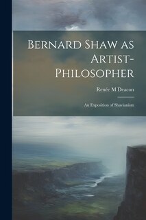 Front cover_Bernard Shaw as Artist-philosopher