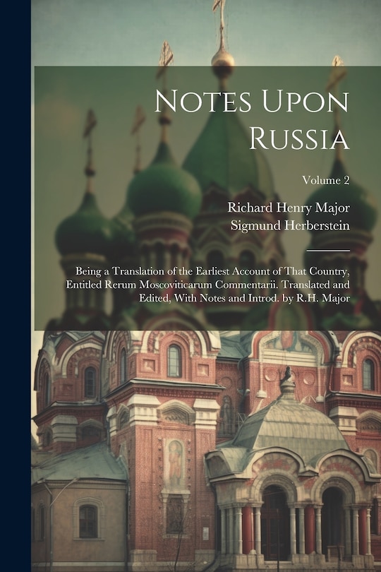 Front cover_Notes Upon Russia