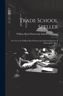 Front cover_Trade School Speller