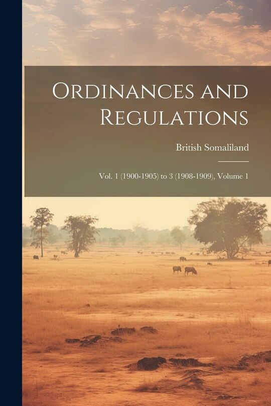 Front cover_Ordinances and Regulations