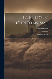 Couverture_La Fin D'Un Christianisme