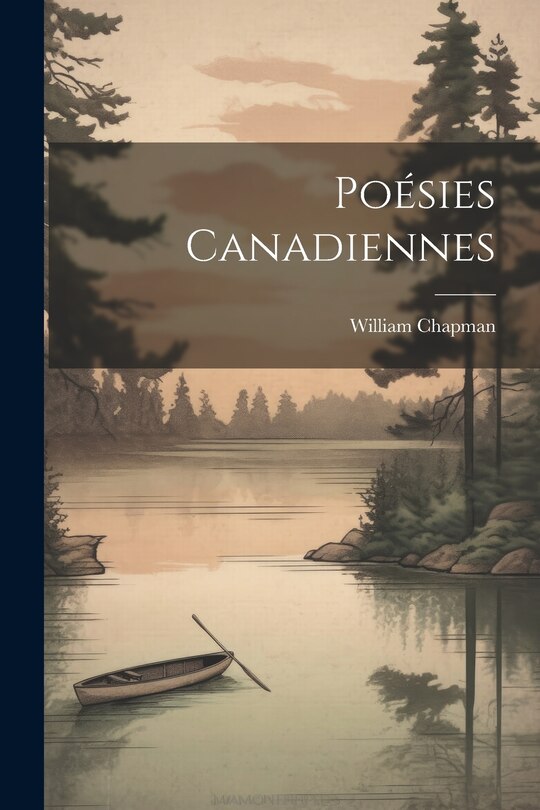 Front cover_Poésies Canadiennes