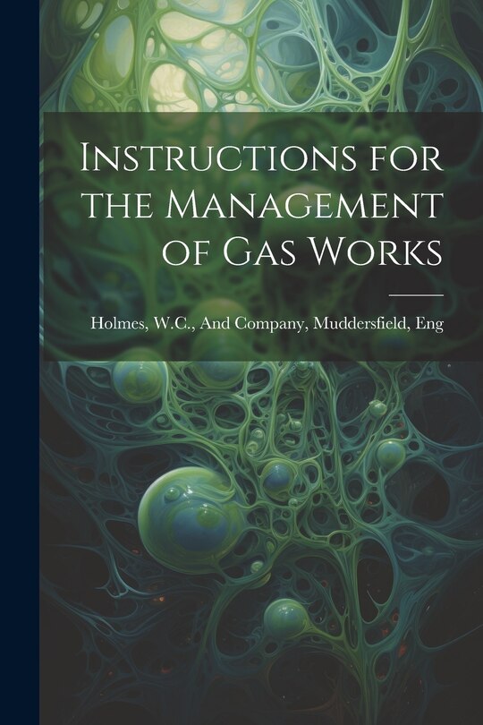 Front cover_Instructions for the Management of Gas Works