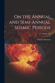 Front cover_On the Annual and Semi-Annual Seismic Periods; Volume 184