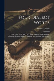 Front cover_Four Dialect Words