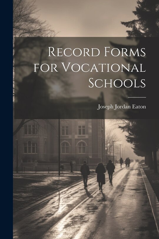 Front cover_Record Forms for Vocational Schools