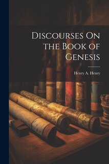 Front cover_Discourses On the Book of Genesis