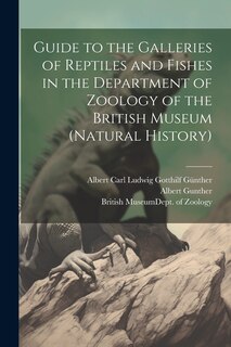 Front cover_Guide to the Galleries of Reptiles and Fishes in the Department of Zoology of the British Museum (Natural History)