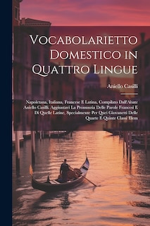 Couverture_Vocabolarietto Domestico in Quattro Lingue