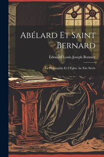 Couverture_Abélard Et Saint Bernard