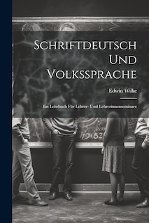 Front cover_Schriftdeutsch Und Volkssprache