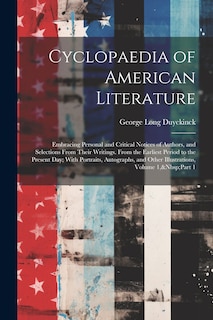 Front cover_Cyclopaedia of American Literature