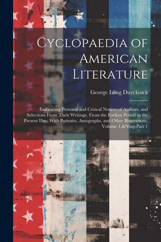 Front cover_Cyclopaedia of American Literature