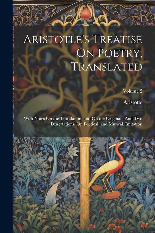 Front cover_Aristotle's Treatise On Poetry, Translated