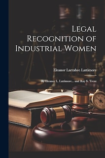 Front cover_Legal Recognition of Industrial Women
