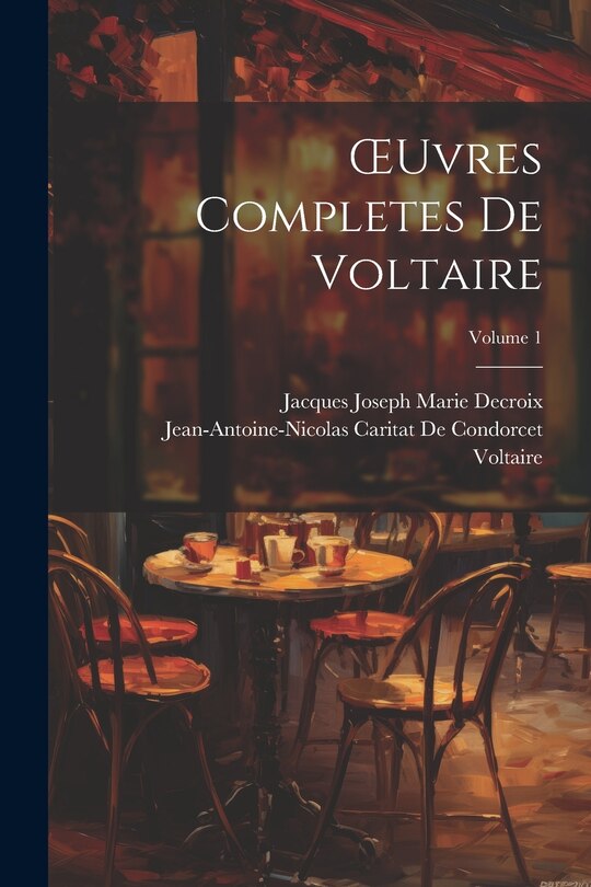 Front cover_OEuvres Completes De Voltaire; Volume 1