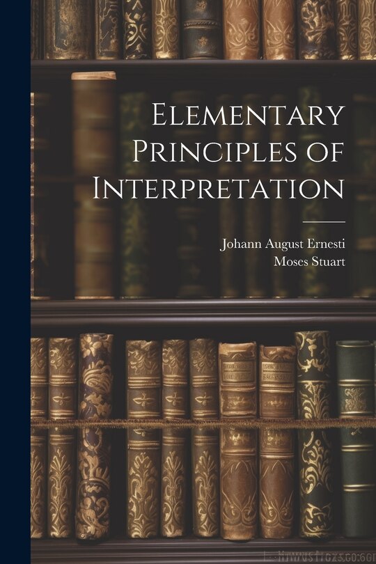Couverture_Elementary Principles of Interpretation