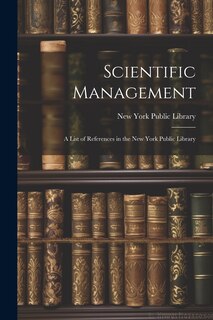 Couverture_Scientific Management