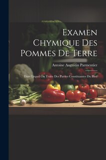 Front cover_Examen Chymique Des Pommes De Terre