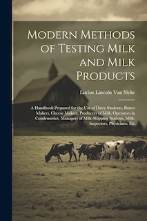 Front cover_Modern Methods of Testing Milk and Milk Products