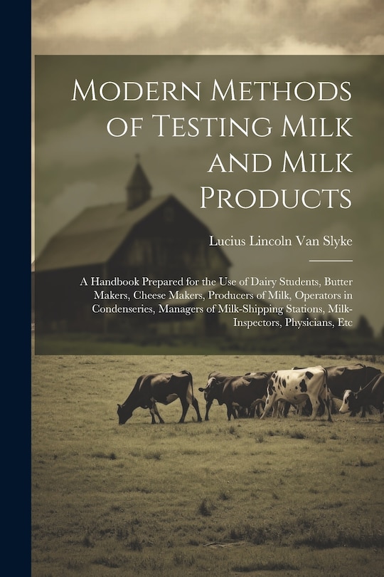 Front cover_Modern Methods of Testing Milk and Milk Products