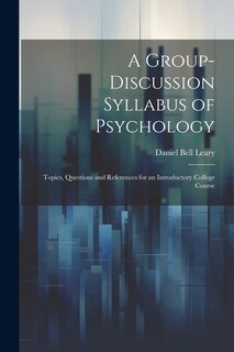 Front cover_A Group-Discussion Syllabus of Psychology