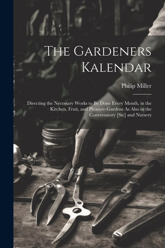 Front cover_The Gardeners Kalendar