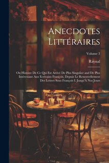 Front cover_Anecdotes Littéraires