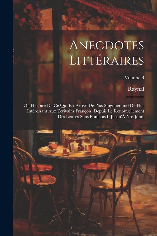 Front cover_Anecdotes Littéraires