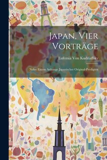 Front cover_Japan, Vier Vorträge