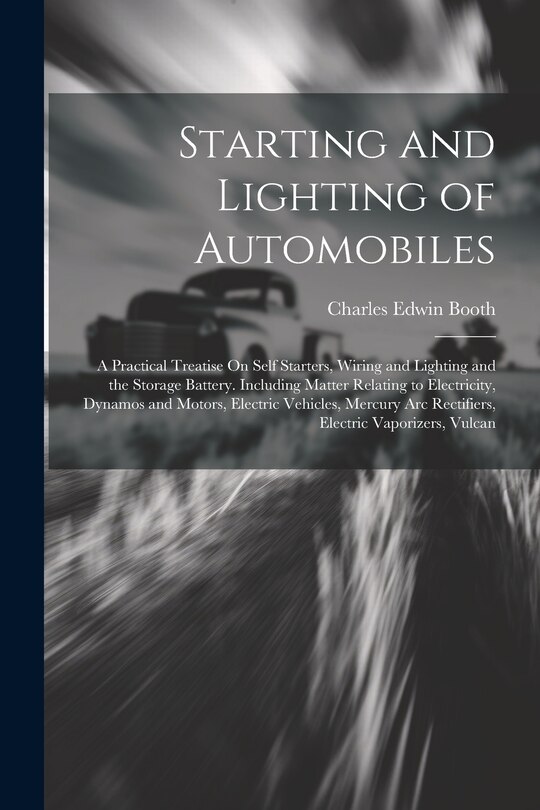 Front cover_Starting and Lighting of Automobiles