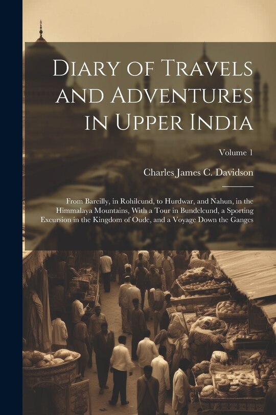 Couverture_Diary of Travels and Adventures in Upper India