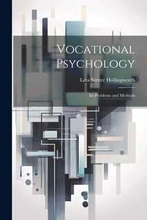 Front cover_Vocational Psychology
