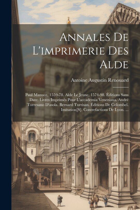 Front cover_Annales De L'imprimerie Des Alde