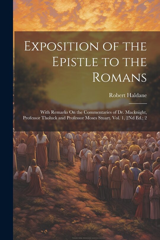 Front cover_Exposition of the Epistle to the Romans